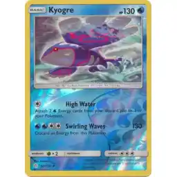 Cosmic Eclipse - 053/236 - Kyogre - Reverse Holo