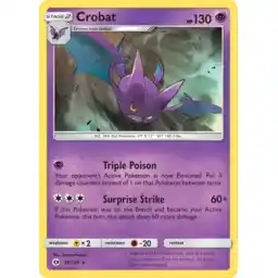 Sun & Moon - 056/149 - Crobat - Holo Rare