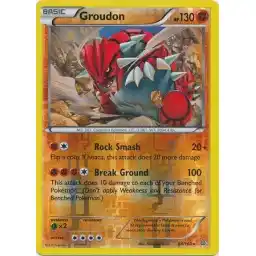 Primal Clash - 084/160 - Groudon - Reverse Holo