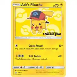 Black Star Promo - SM111 - Ash's Pikachu