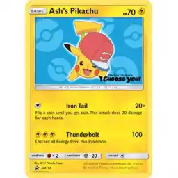 Black Star Promo - SM114 - Ash's Pikachu