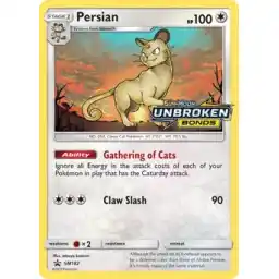 Black Star Promo - SM182 - Persian (stamp)