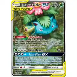 Black Star Promo - SM229 - Venusaur & Snivy GX