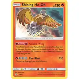 Black Star Promo - SM70 - Shining Ho-Oh