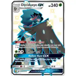 Hidden Fates - SV47/SV94 - Decidueye GX