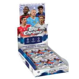 Topps Chrome UEFA Club Competitions Hobby Box 2023/2024