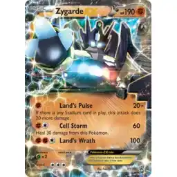 Black Star Promo - XY151 - Zygarde EX (Damaged)