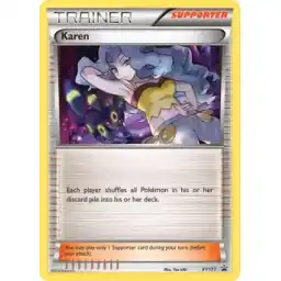 Black Star Promo - XY177 - Karen