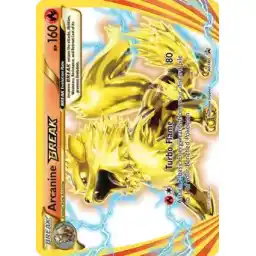Black Star Promo - XY180 - Arcanine BREAK (Heavily Played)