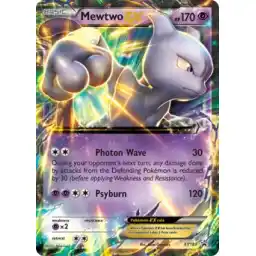 Black Star Promo - XY183 - Mewtwo EX (Lightly Played)