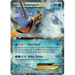 Black Star Promo - XY55 - Swampert EX (Lightly Played)