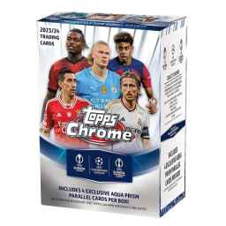Topps Chrome UEFA Club Competitions Value Box 2023/2024
