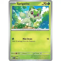 Black Star Promo - SVP001 - Sprigatito - Holo