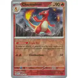 Paldean Fates - 008/091 - Charmeleon - Reverse Holo