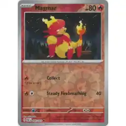 Paldean Fates - 009/091 - Magmar - Reverse Holo