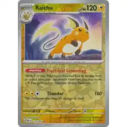 Paldean Fates - 019/091 - Raichu - Reverse Holo