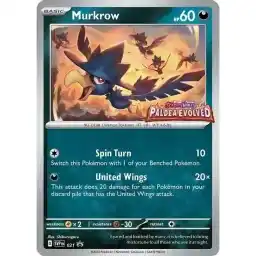 Black Star Promo - SVP021 - Murkrow (stamp)
