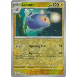 Paldean Fates - 021/091 - Lanturn - Reverse Holo