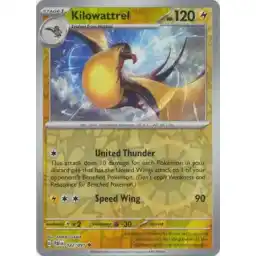 Paldean Fates - 022/091 - Kilowattrel - Reverse Holo