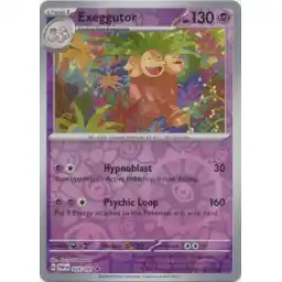 Paldean Fates - 024/091 - Exeggutor - Reverse Holo