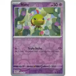 Paldean Fates - 025/091 - Natu - Reverse Holo