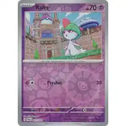 Paldean Fates - 027/091 - Ralts - Reverse Holo