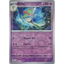 Paldean Fates - 028/091 - Kirlia - Reverse Holo