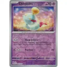 Paldean Fates - 030/091 - Chimecho - Reverse Holo
