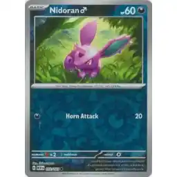 S&V151 - 032/165 - Nidoran - Reverse Holo