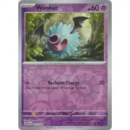 Paldean Fates - 032/091 - Woobat - Reverse Holo
