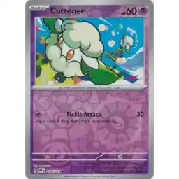 Paldean Fates - 034/091 - Cottonee - Reverse Holo