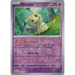Paldean Fates - 037/091 - Mimikyu - Reverse Holo