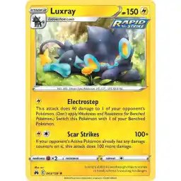 Crown Zenith - 043/159 - Luxray - Rare