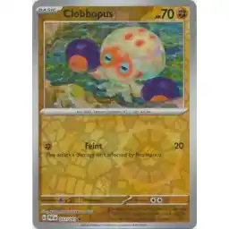 Paldean Fates - 051/091 - Clobbopus - Reverse Holo