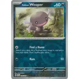 Paldean Fates - 058/091 - Paldean Wooper - Reverse Holo