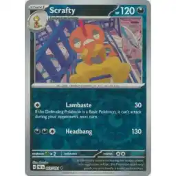 Paldean Fates - 061/091 - Scrafty - Reverse Holo