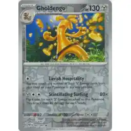 Paldean Fates - 067/091 - Gholdengo - Reverse Holo