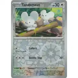 Paldean Fates - 073/091 - Tandemaus - Reverse Holo