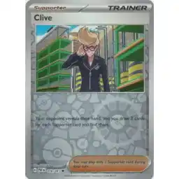 Paldean Fates - 078/091 - Clive - Reverse Holo