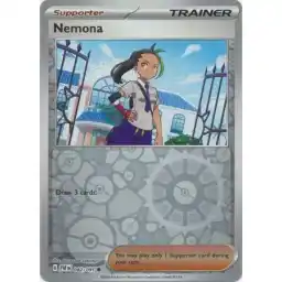 Paldean Fates - 082/091 - Nemona - Reverse Holo