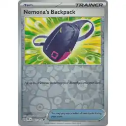 Paldean Fates - 083/091 - Nemona's Backpack - Reverse Holo