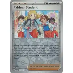 Paldean Fates - 085/091 - Paldean Student - Reverse Holo
