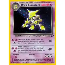 Team Rocket - 01/82 - Dark Alakazam - Holo