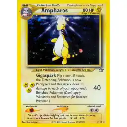 Neo Genesis - 001/111 - Ampharos - Holo (Moderately Played)