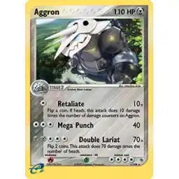 EX Ruby & Sapphire - 001/109 - Aggron - Holo