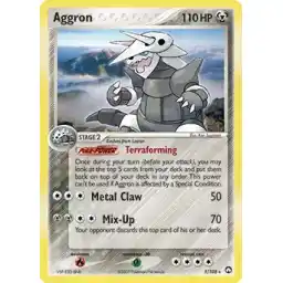 EX Power Keepers - 1/108 - Aggron - Holo Rare