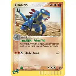 EX Sandstorm - 001/100 - Armaldo - Holo Rare