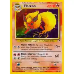 Legendary Collection - 010/110 - Flareon - Holo (Moderately Played)