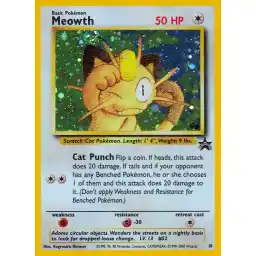 Black Star Promo - WP10 - Meowth (Lightly Played)