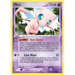 EX Legend Maker - 10/92 - Mew - Holo Rare
